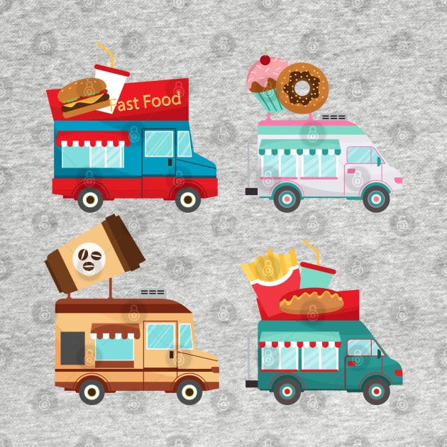 Food trucks Concept by Mako Design 